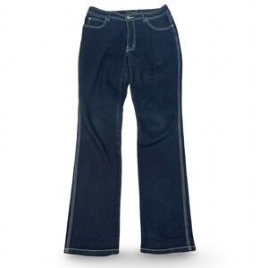 Vintage Y2K Sergio Valente Mens Dark Wash Contrast Stitch Jeans Blue 31 Western